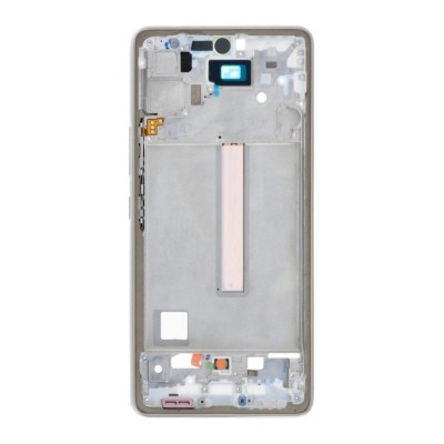 Lcd Frame Middle Chassis For Samsung Galaxy A53 5g Peach By - Maxbhi Com