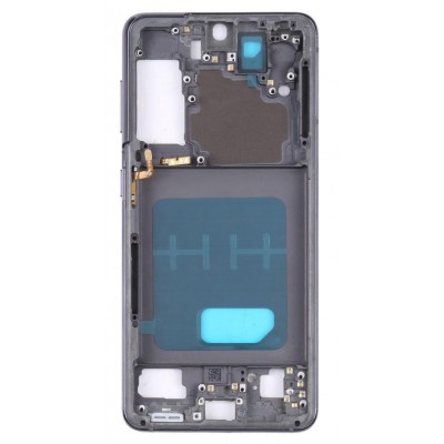 Lcd Frame Middle Chassis For Samsung Galaxy S21 5g Grey By - Maxbhi Com