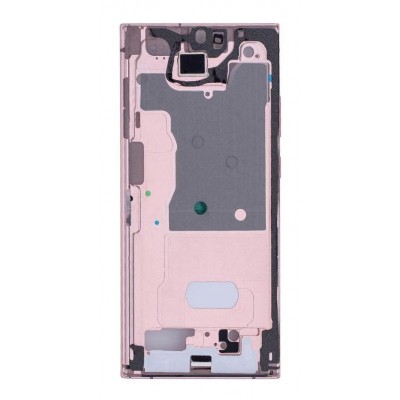 Lcd Frame Middle Chassis For Samsung Galaxy Note 20 Ultra 5g Bronze By - Maxbhi Com