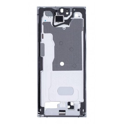Lcd Frame Middle Chassis For Samsung Galaxy Note 20 Ultra 5g White By - Maxbhi Com