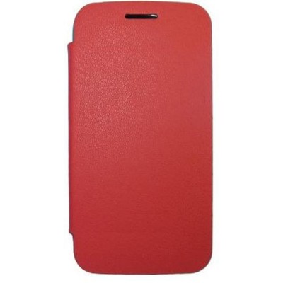 Flip Cover for Micromax A092 Unite - Red