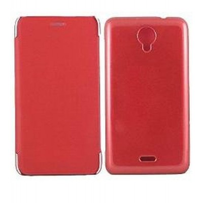 Flip Cover for Micromax A106 Unite 2 - Raging Red