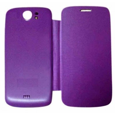 Flip Cover for Micromax A110 Canvas 3 - Purple