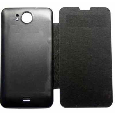Flip Cover for Micromax A111 Canvas Doodle - Black