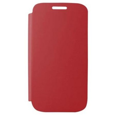 Flip Cover for Micromax A116 Canvas HD - Red