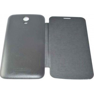 Flip Cover for Micromax A119 Canvas XL - Grey