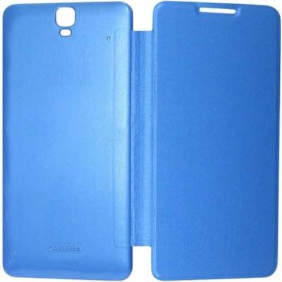Flip Cover for Micromax A190 Canvas HD Plus - Blue