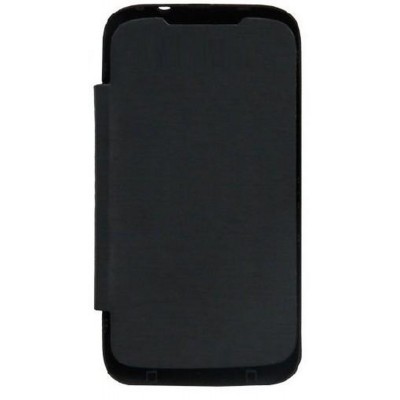 Flip Cover for Micromax A28 Bolt - Black