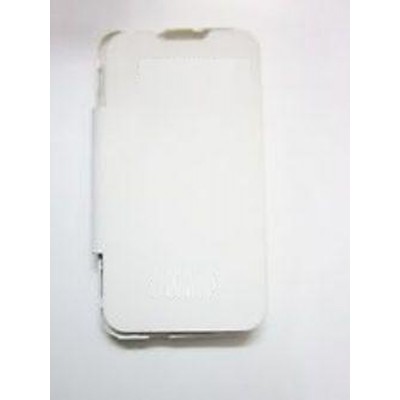 Flip Cover for Micromax A50 Ninja - White