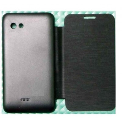 Flip Cover for Micromax A73 - Black