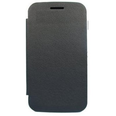 Flip Cover for Micromax A80 Superfone Infinity - Black