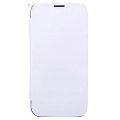 Flip Cover for Micromax A80 Superfone Infinity - White