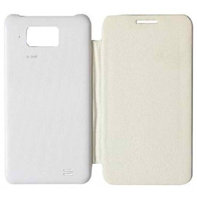 Flip Cover for Micromax A90s - White