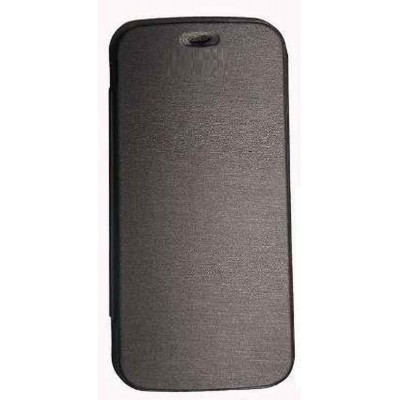 Flip Cover for Micromax Canvas 4 A210 - Grey