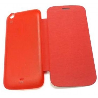 Flip Cover for Micromax Canvas 4 A211 - Red