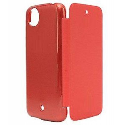 Flip Cover for Micromax Canvas A1 - Red