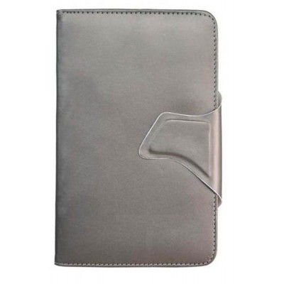 Flip Cover for Micromax Funbook Pro - Silver