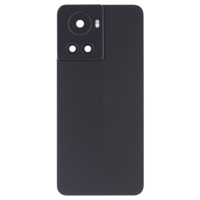 Back Panel Cover For Oneplus 10r 5g Black - Maxbhi Com