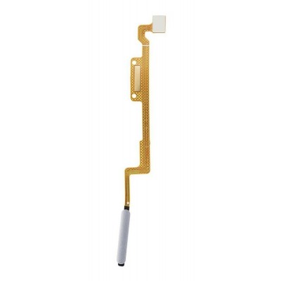 Fingerprint Sensor Flex Cable For Motorola Edge 30 Pro White By - Maxbhi Com