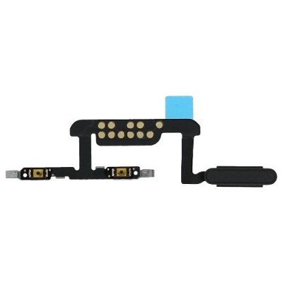 Fingerprint Sensor Flex Cable For Samsung Galaxy Tab S8 Black By - Maxbhi Com