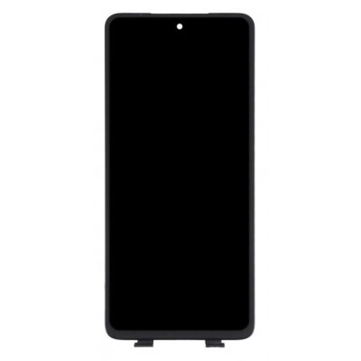 Lcd With Touch Screen For Motorola Moto G82 5g Black By - Maxbhi Com