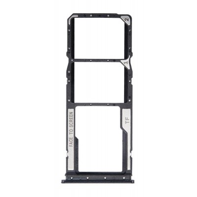 Sim Card Holder Tray For Xiaomi Redmi 9c Black - Maxbhi Com