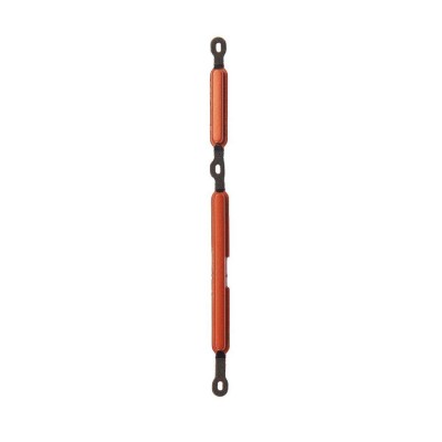 Volume Side Button Outer For Xiaomi Redmi 9c Orange By - Maxbhi Com