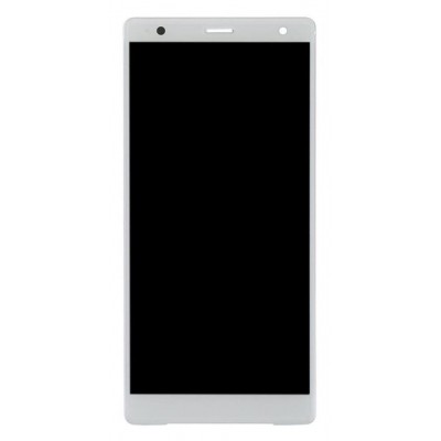 Lcd With Touch Screen For Sony Xperia Xz2 Silver By - Maxbhi Com