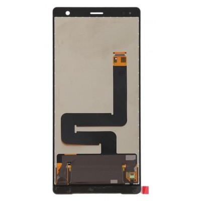 Lcd With Touch Screen For Sony Xperia Xz2 Silver By - Maxbhi Com