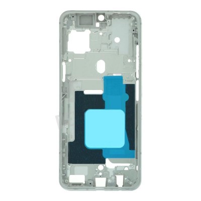 Lcd Frame Middle Chassis For Lg V60 Thinq White By - Maxbhi Com