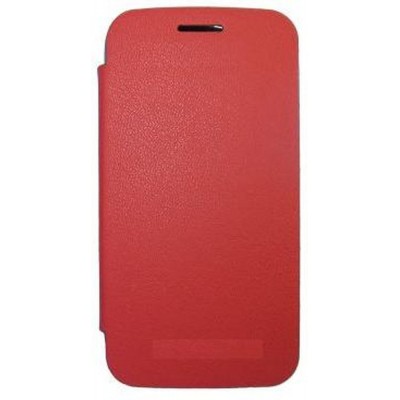 Flip Cover for Maxx Genx Droid7 AX354 - Red