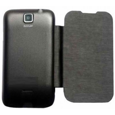 Flip Cover for Micromax A54 Smarty 3.5 - Black