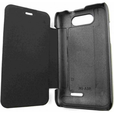 Flip Cover for Micromax Bolt A59 - Black