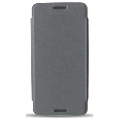 Flip Cover for Micromax Bolt AD4500 - Grey