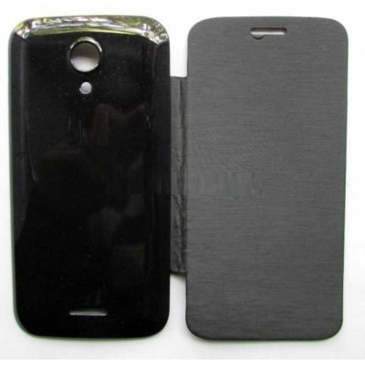Flip Cover for Micromax Canvas 2.2 A114 - Black