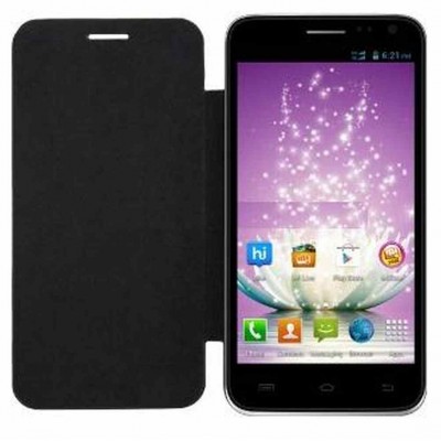Flip Cover for Micromax Canvas Blaze MT500 - Black