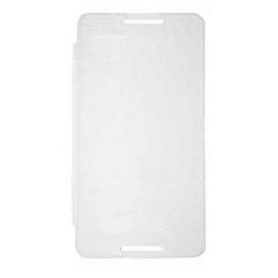 Flip Cover for Micromax Canvas Fire 2 A104 - White