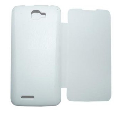 Flip Cover for Micromax Canvas Nitro A310 - White
