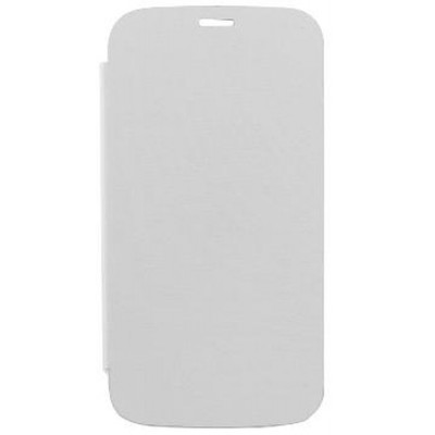 Flip Cover for Micromax Canvas Viva A72 - White