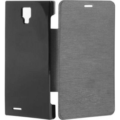 Flip Cover for Micromax Canvas Xpress A99 - Grey
