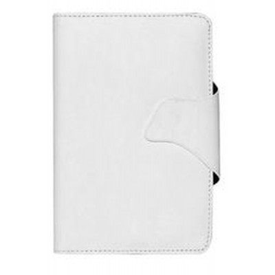 Flip Cover for Micromax Funbook Mini P410i - White