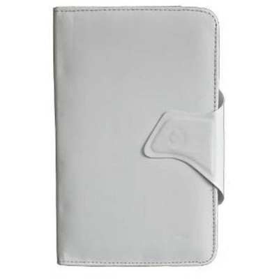 Flip Cover for Micromax Funbook Ultra HD P580 - White