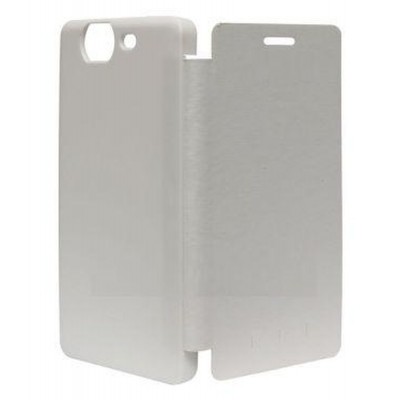 Flip Cover for Micromax Unite A092 - White