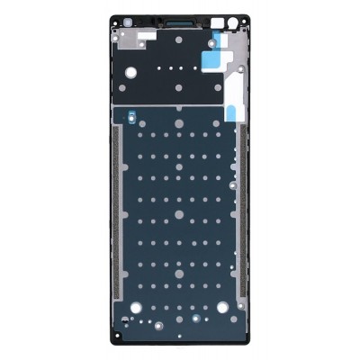 Lcd Frame Middle Chassis For Sony Xperia 10 Black By - Maxbhi Com