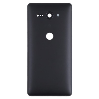 Back Panel Cover For Sony Xperia Xz2 Compact Black - Maxbhi Com