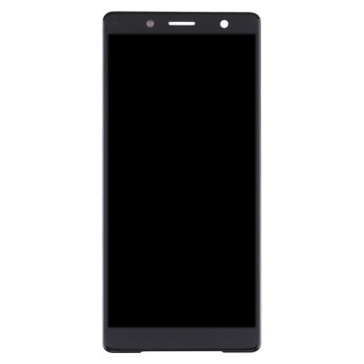 Lcd With Touch Screen For Sony Xperia Xz2 Compact Black By - Maxbhi Com