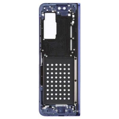 Lcd Frame Middle Chassis For Samsung Galaxy Fold Blue By - Maxbhi Com