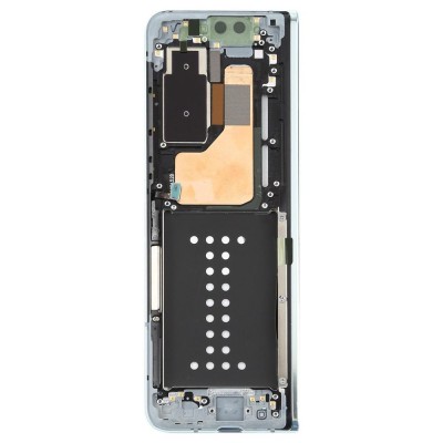 Lcd Frame Middle Chassis For Samsung Galaxy Fold Silver By - Maxbhi Com