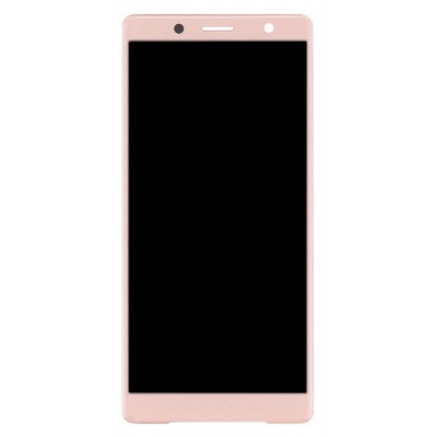 Lcd With Touch Screen For Sony Xperia Xz2 Compact Pink By - Maxbhi Com