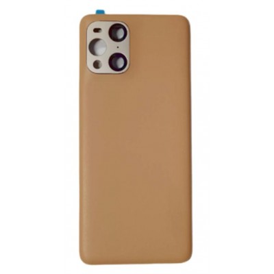 Back Panel Cover For Oppo Find X3 Pro Gold - Maxbhi Com